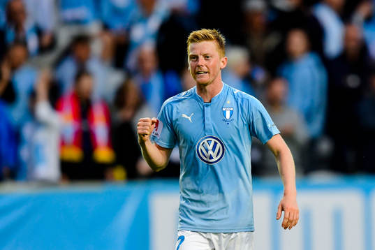 Malmö FFs Anders Christiansen jublar