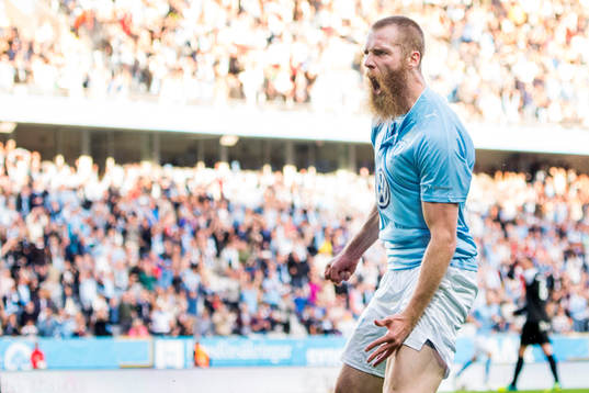 Malmö FFs Jo Inge Berget jublar