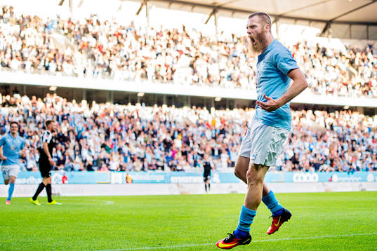 Malmö FFs Jo Inge Berget jublar