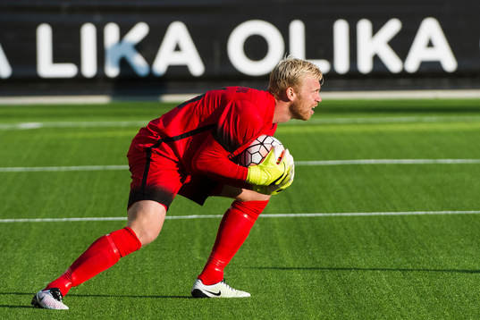 Häckens målvakt Peter Abrahamsson