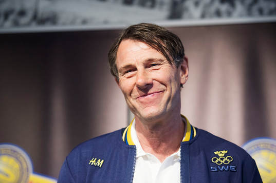 Förbundskapten Håkan Ericson presenterar OS-truppen som