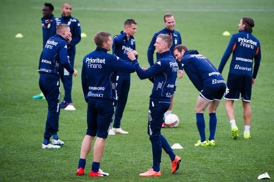 IFK Göteborgs Mikael Boman och Sören Rieks