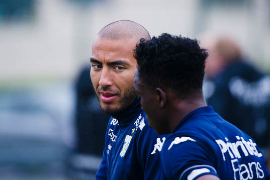IFK Göteborgs Haitam Aleesami och Lawson Sabah