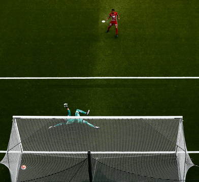 Mål 0-1 på straff av Östersunds Brwa Nouri förbi
