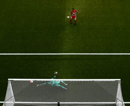 Mål 0-1 på straff av Östersunds Brwa Nouri förbi
