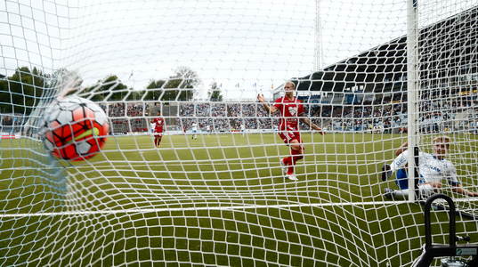 Mål 3-2 av Norrköpings Sebastian Andersson