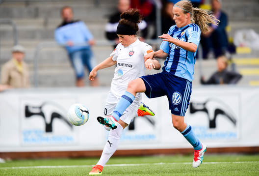 Rosengårds Ella Masar och Djurgårdens Hanna Lundqvist
