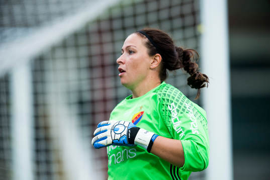 Djurgårdens målvakt Gudbjörg Gunnarsdottir