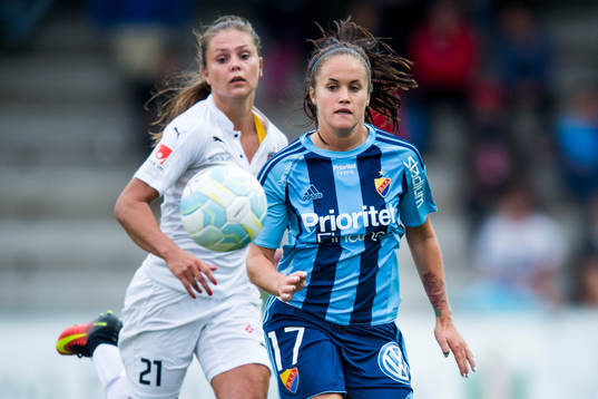 Rosengårds Lieke Martens jagar Djurgårdens Sandra