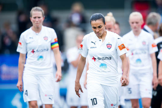 Rosengårds Marta Viera Da Silva deppar
