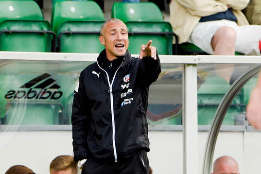 Helsingborgs manager Henrik Larsson