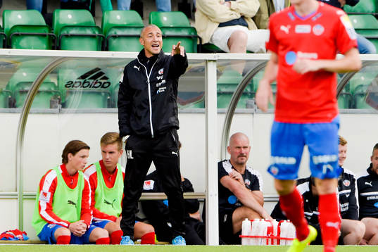 Helsingborgs manager Henrik Larsson