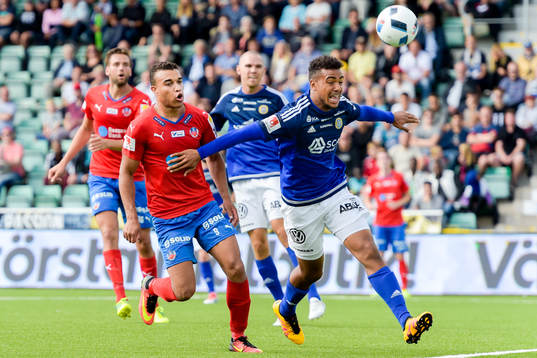Sundsvalls Noah Sonko Sundberg  och Helsingborgs Tyrell