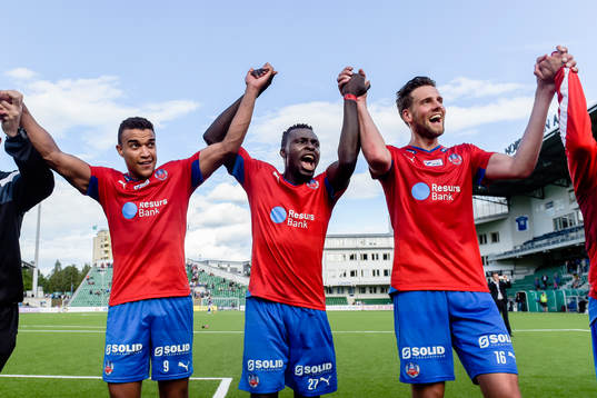 Helsingborgs Tyrell Rusike , Lalawélé Atakora och Mikael