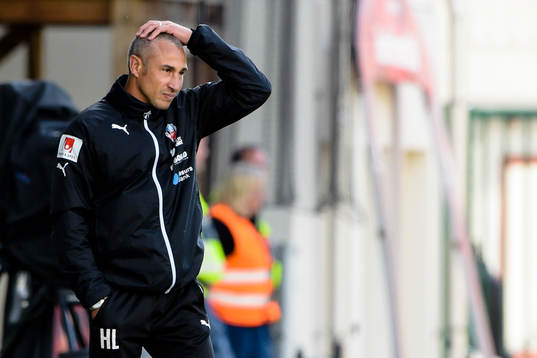 Helsingborgs manager Henrik Larsson