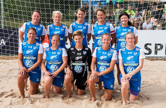 IFK Kalmar kom på tredje  plats i  Beach Soccer SM