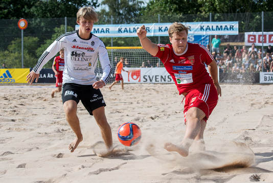 Glömminges Patrik Rydasp och Stensjöns Lukas Bergstrand