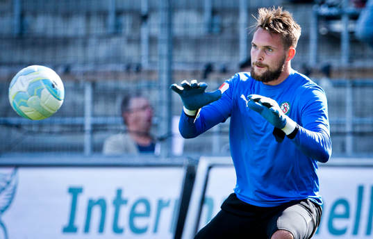 Örebros målvakt Oscar Jansson