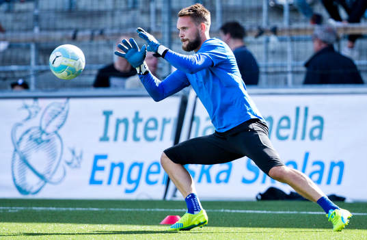 Örebros målvakt Oscar Jansson