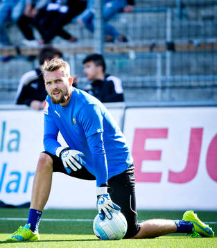 Örebros målvakt Oscar Jansson