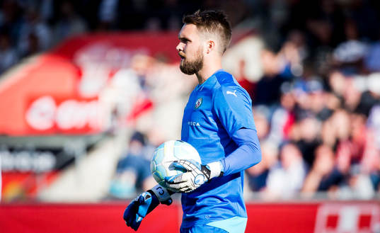 Örebros målvakt Oscar Jansson