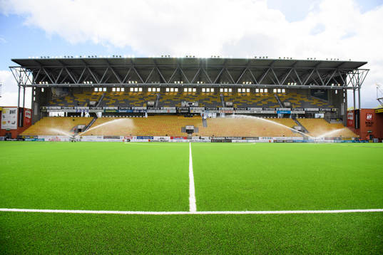 Borås arena innan fotbollsmatchen i Allsvenskan mellan