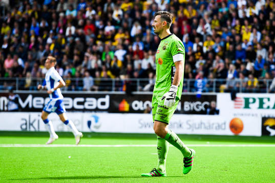 Elfsborgs målvakt Kevin Stuhr Ellegaard
