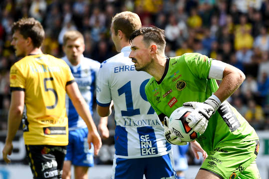 Elfsborgs målvakt Kevin Stuhr Ellegaard