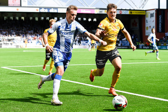 IFK Göteborgs Jakob Ankersen och Elfsborgs Jörgen Horn