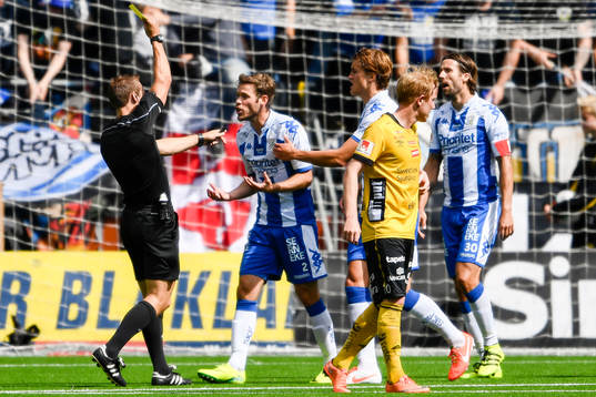 IFK Göteborgs IFK Göteborgs Haitam Aleesami får varning