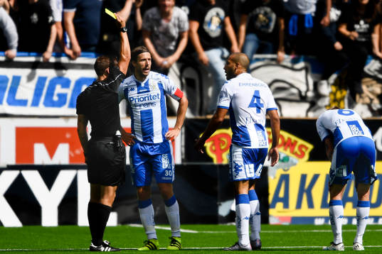 IFK Göteborgs IFK Göteborgs Haitam Aleesami får varning