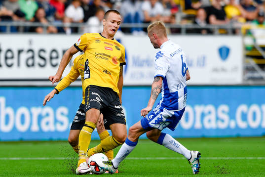 Elfsborgs Viktor Prodell och IFK Göteborgs Sebastian