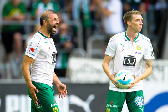 Hammarbys Kennedy Bakircioglu reagerar på domslut