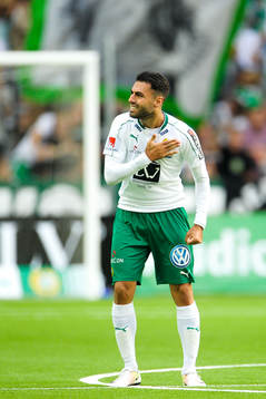 Hammarbys Imad Khalili jublar