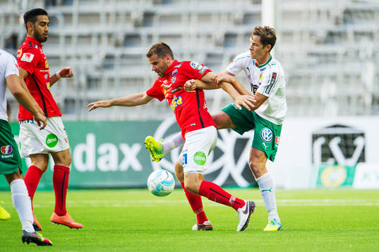Falkenbergs David Svensson och Hammarbys Philip Haglund