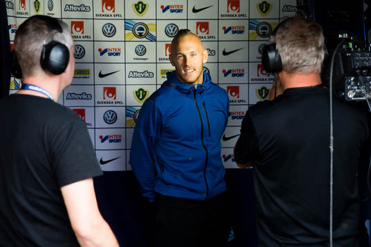 Djurgårdens nyförvärv Magnus Eriksson
