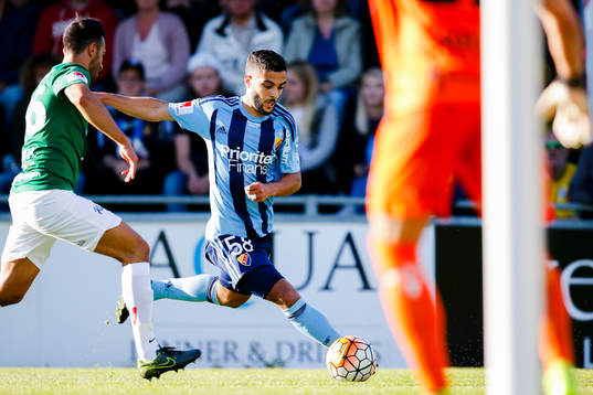 Jönköpings André Calisir och Djurgårdens Othman El Kabir