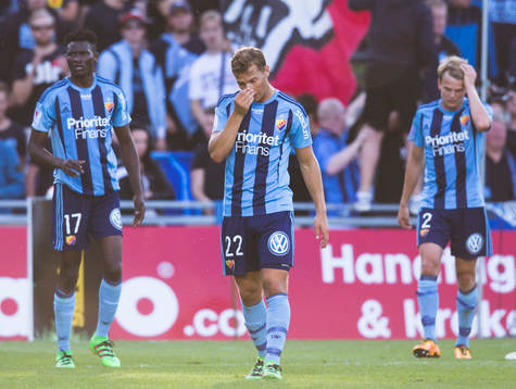 Djurgårdens Michael Olunga, Jesper Karlström och Tim