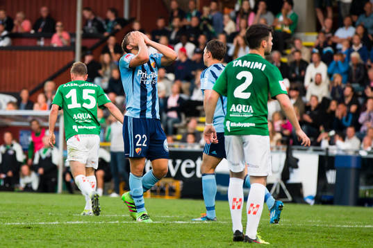 Djurgårdens Jesper Karlström deppar