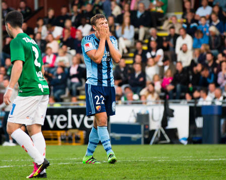 Djurgårdens Jesper Karlström deppar