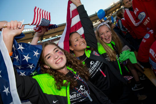 Ett amerikanskt tjejlag
