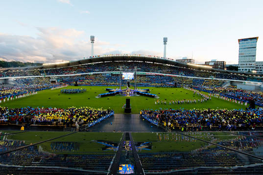 Vy över Nya Ullevi