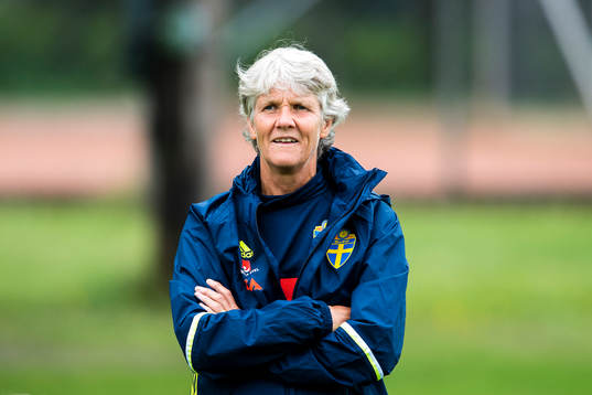 Förbundskapten Pia Sundhage