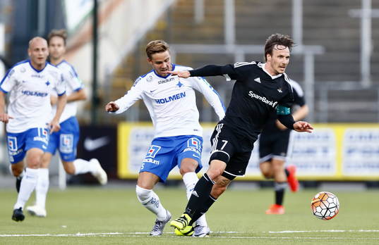 Norrköpings Christoffer Nyman och Rosenborgs Mike