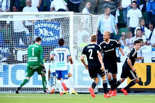 Rosenborgs Christian Gytkjær jublar