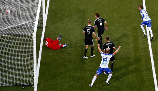 Mål 2-2 av Norrköpings Christoffer Nyman