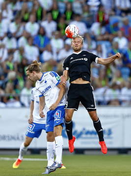 Norrköpings Andreas Hadenius och Rosenborgs Christian