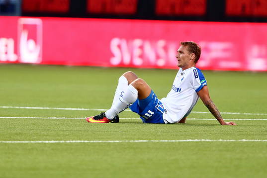 Norrköpings Linus Wahlqvist deppar