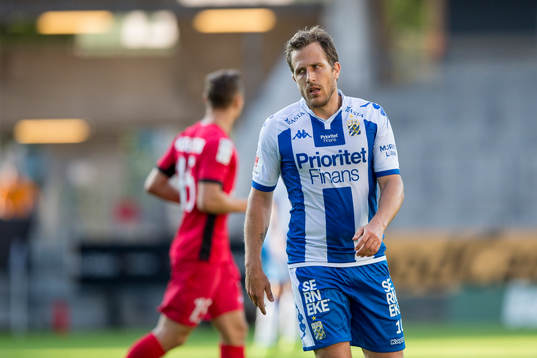 IFK Göteborgs Tobias Hysén deppar