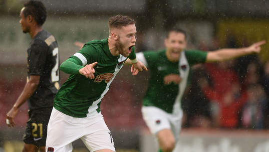 Bläddra bland fler bilder av Fotboll, Europa League, Kval, Cork City - Häcken